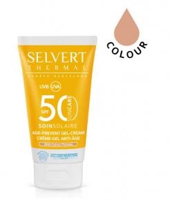 Sun Care Age-Prevent Gel-Creanm with colour SPF 50